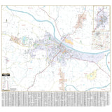 Jefferson City & Fulton County, MO Wall Map - KA-C-MO-JEFFERSONCITY-PAPER - Ultimate Globes