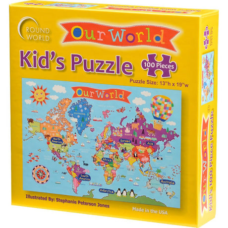 Kid's Puzzle of the World - Waypoint Geographic - KP01 - Ultimate Globes