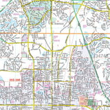 Kissimmee & Osceola County, FL Wall Map - KA-C-FL-KISSIMMEE-PAPER - Ultimate Globes