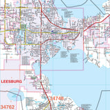 Lake County, FL Wall Map - KA-C-FL-LAKE-PAPER - Ultimate Globes