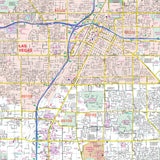 Las Vegas, NV Wall Map - KA-C-NV-LASVEGAS-LAMINATED - Ultimate Globes