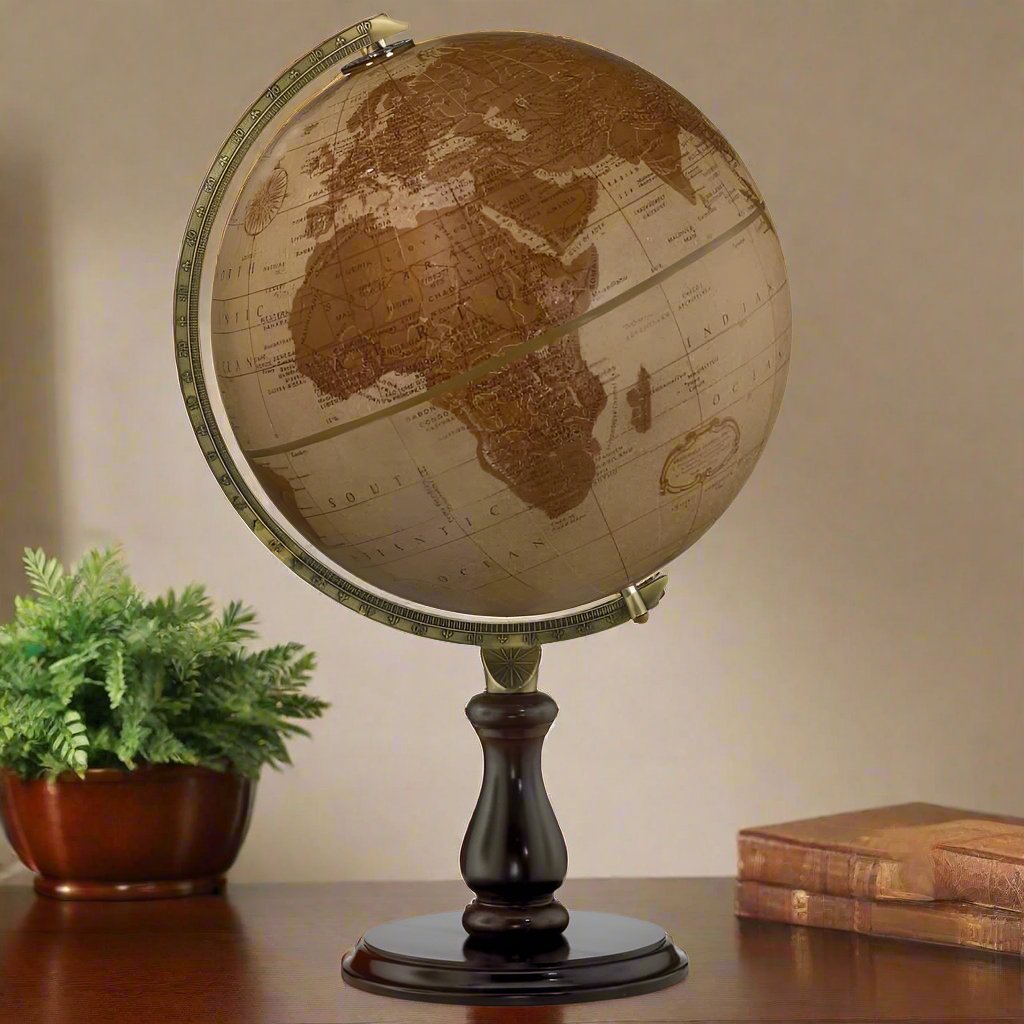 Leather Expedition Globe - Replogle Globes - RP - 35522 - Ultimate Globes