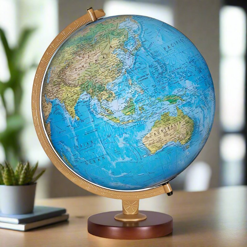 Livingston Globe » 12-in Diameter Desktop Globe » Ultimate Globes