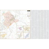 Lynchburg, VA Wall Map - KA-C-VA-LYNCHBURG-PAPER - Ultimate Globes