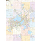 Madison, WI Wall Map - KA-C-WI-MADISON-PAPER - Ultimate Globes