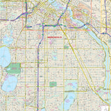 Minneapolis & St Paul, MN Wall Map - KA-C-MN-TWINCITIES-PAPER - Ultimate Globes