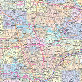Missouri State Wall Map - KA-S-MO-WALL-PAPER - Ultimate Globes