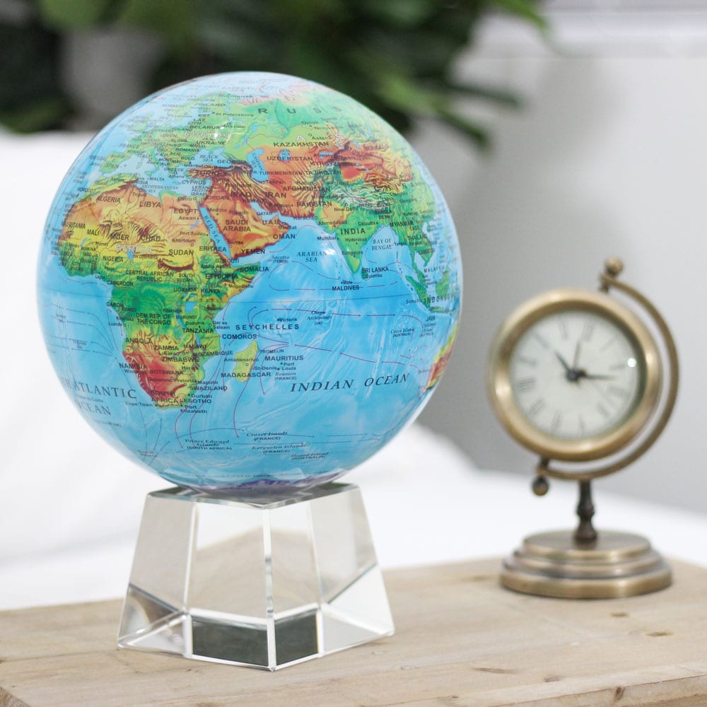 MOVA Blue Ocean Relief Globe - MG-45-RBE - Ultimate Globes