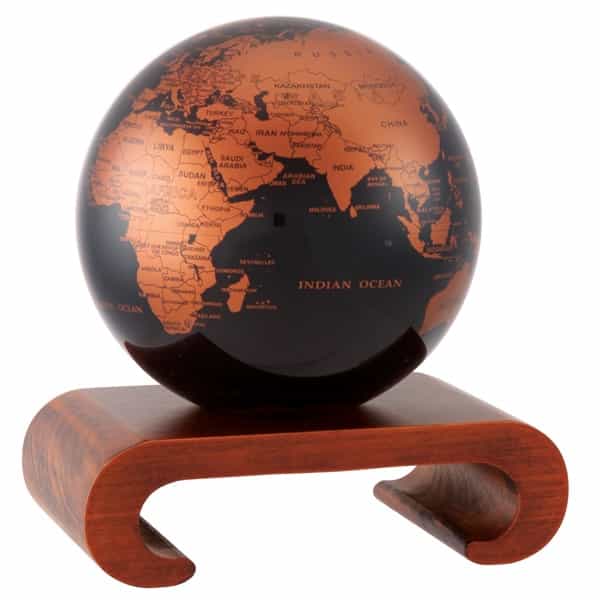 MOVA Copper Black Earth Globe - MOVA Globes - MG - 45 - CBE - WPA - W - Ultimate Globes