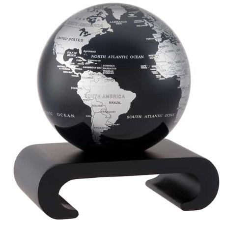 MOVA Silver and Black Globe - MG-45-SBE-WPA-B - Ultimate Globes
