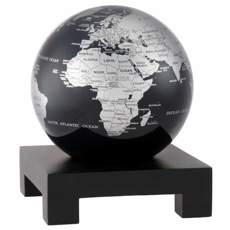 MOVA Silver and Black Globe - MG-6-SBE-WPS-B - Ultimate Globes