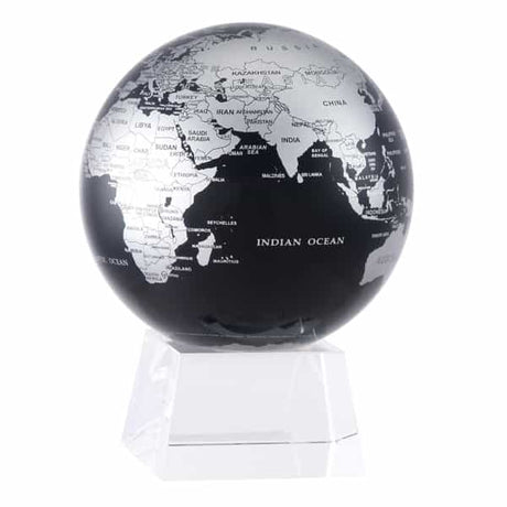 MOVA Silver and Black Globe - MG-45-SBE-SCB - Ultimate Globes