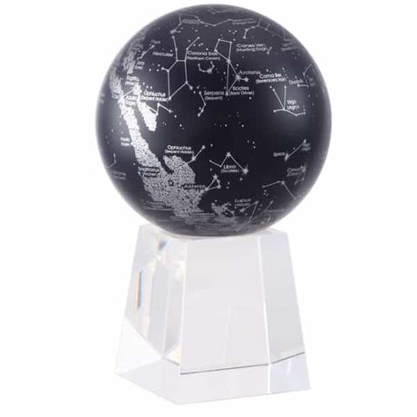 MOVA Silver Constellation Globe - MG-45-STA-MCB - Ultimate Globes