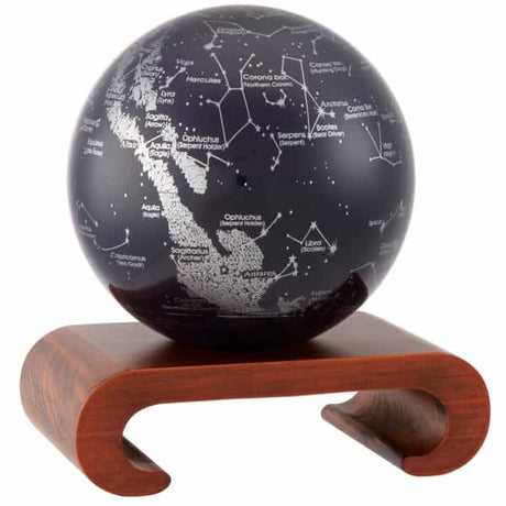 MOVA Silver Constellation Globe - MG-45-STA-WPA-W - Ultimate Globes