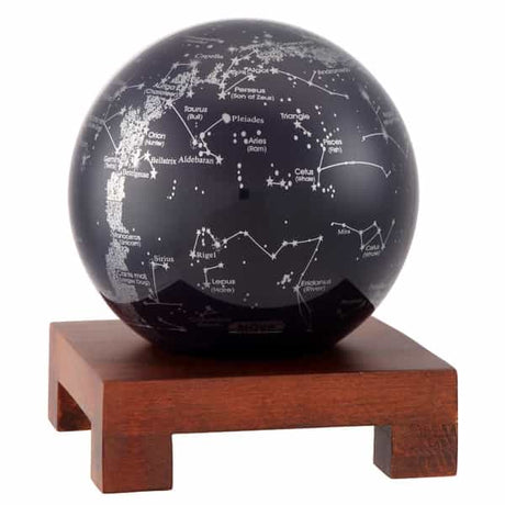 MOVA Silver Constellation Globe - MG-45-STA-WPS-W - Ultimate Globes
