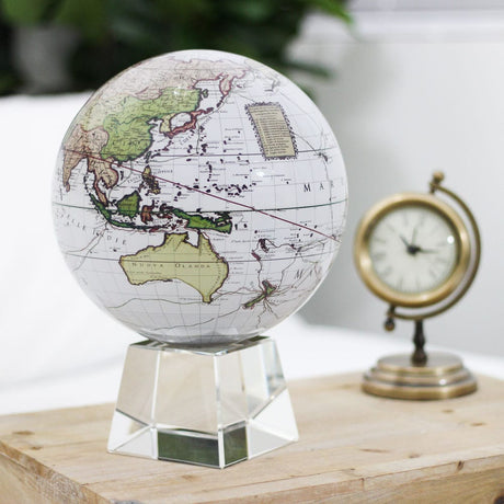 MOVA Terrestrial Globe (white) - MOVA Globes - MG - 85 - WCT - Ultimate Globes