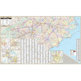 North Carolina State Wall Map - KA-S-NC-WALL-PAPER - Ultimate Globes