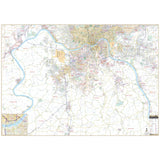Northern Kentucky Regional Wall Map - KA-R-KY-NORTHERN-PAPER - Ultimate Globes