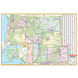 Northwest United States Regional Wall Map - KA-R-US-NORTHWEST-PAPER - Ultimate Globes
