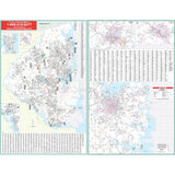 Oconee, SC Wall Map - KA-C-SC-OCONEE-PAPER - Ultimate Globes