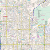 Phoenix, AZ Wall Map - KA-C-AZ-PHOENIX-LAMINATED - Ultimate Globes