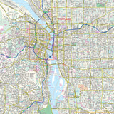 Portland, OR Wall Map - KA-C-OR-PORTLAND-PAPER - Ultimate Globes