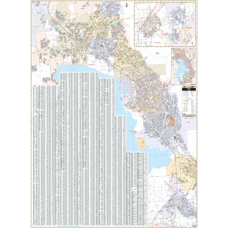 Provo, UT Wall Map - Ultimate Globes - POD - KA - C - UT - PROVO - PAPER - Ultimate Globes