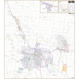 Rapid City, South Dakota Wall Map - KA-C-SD-RAPIDCITY-PAPER - Ultimate Globes