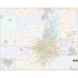 Rockford, IL Wall Map - KA-C-IL-ROCKFORD-PAPER - Ultimate Globes