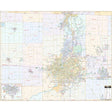 Rockford, IL Wall Map - Ultimate Globes - POD - KA - C - IL - ROCKFORD - PAPER - Ultimate Globes