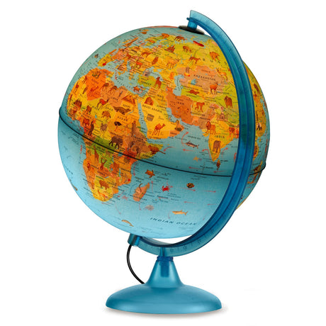 Safari Explorer Animals Globe (blue) - Waypoint Geographic - WP12101 - Ultimate Globes