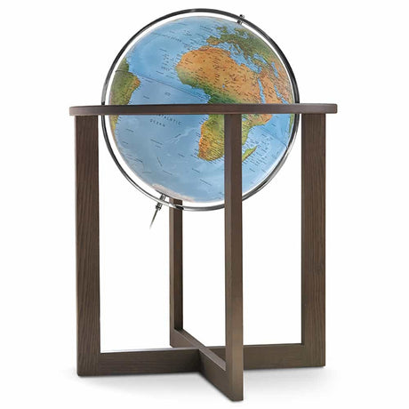 Verlichte Globe Die De Stille Oceaan Toont Stock Afbeelding Verlichte Globe Die De Stille Oceaan Toont Stock Afbeelding