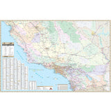 Southern California Regional Wall Map - Ultimate Globes - POD - KA - R - CA - SOUTHERN - PAPER - Ultimate Globes