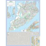 Staten Island, NY Wall Map - KA-C-NY-STATENISLAND-PAPER - Ultimate Globes