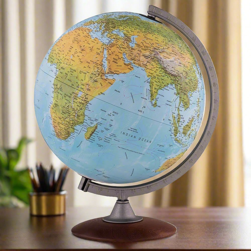 Tactile Raised Relief Globe » Shop Decorative Desk Globes » Ultimate ... –  Ultimate Globes