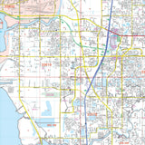 Tampa & Hillsborough County, FL Wall Map - KA-C-FL-TAMPA-LAMINATED - Ultimate Globes