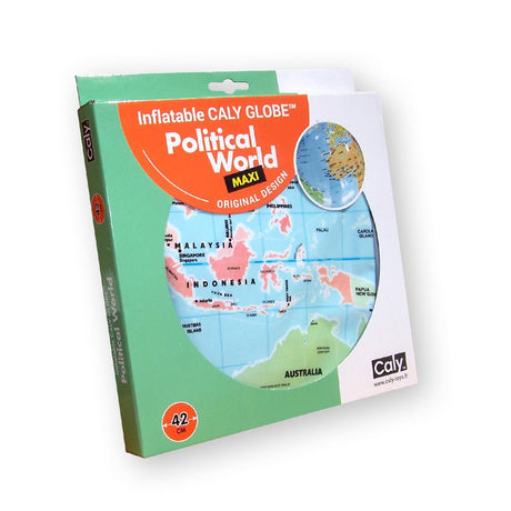 The Political World 16.5 - inch Inflatable Globe - Waypoint Geographic - WP00162 - Ultimate Globes