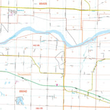 Topeka & Lawrence, KS Wall Map - KA-C-KS-TOPEKA-PAPER - Ultimate Globes