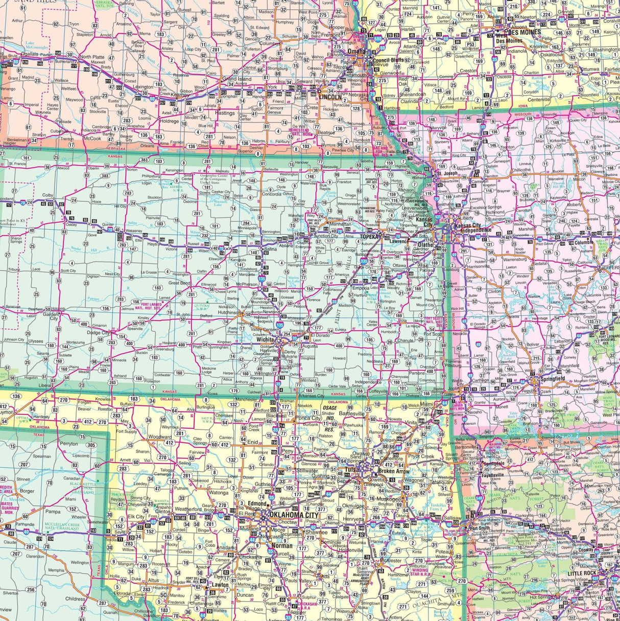 United States Wall Map - KA-US-WALL-PAPER - Ultimate Globes