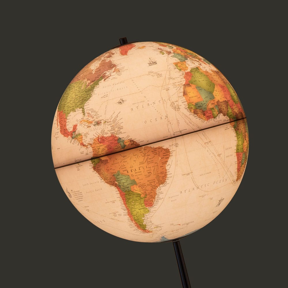 Vertigo Globe (antique) - WP61117 - Ultimate Globes