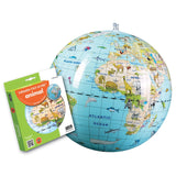 World Animals 12 - inch Inflatable Globe - Waypoint Geographic - WP00123 - Ultimate Globes